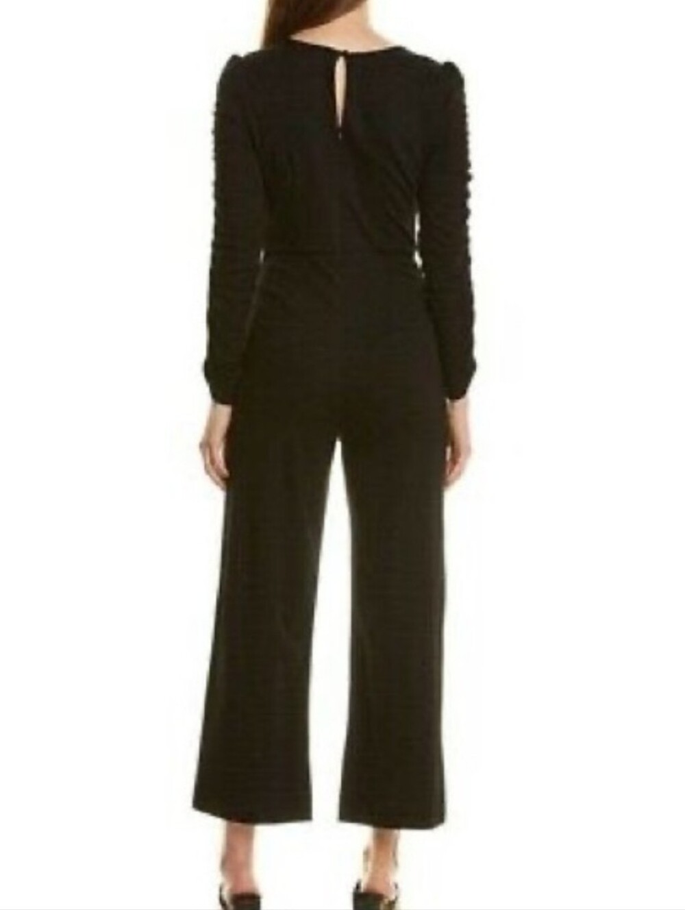 NWT! Ali & Jay Mountain Views Ruched Jumpsuit XS Black - Picture 2 of 12